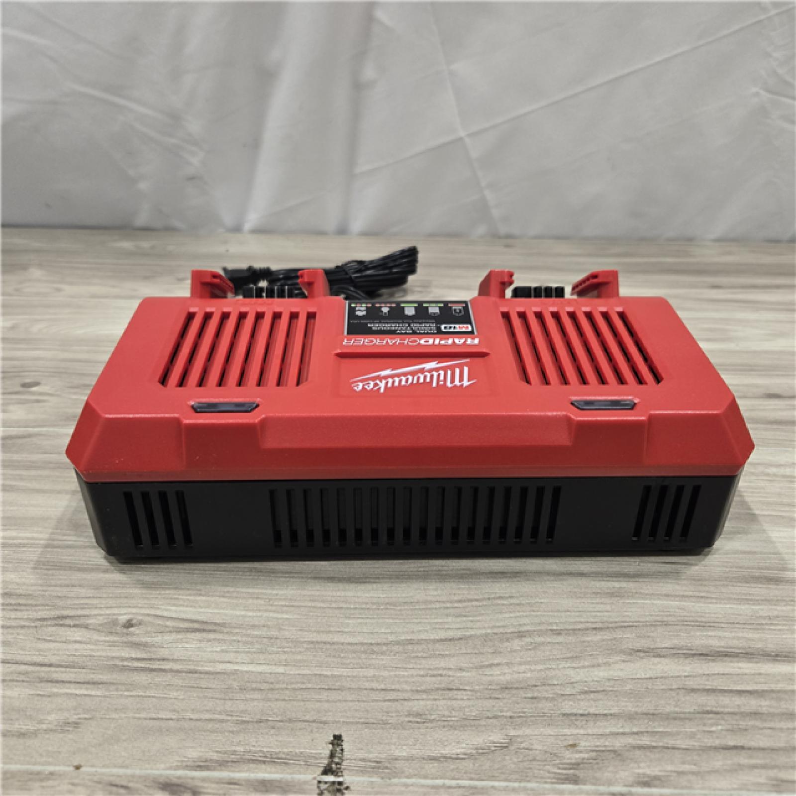 AS-IS Milwaukee M18 18V Dual Bay Rapid Battery Charger