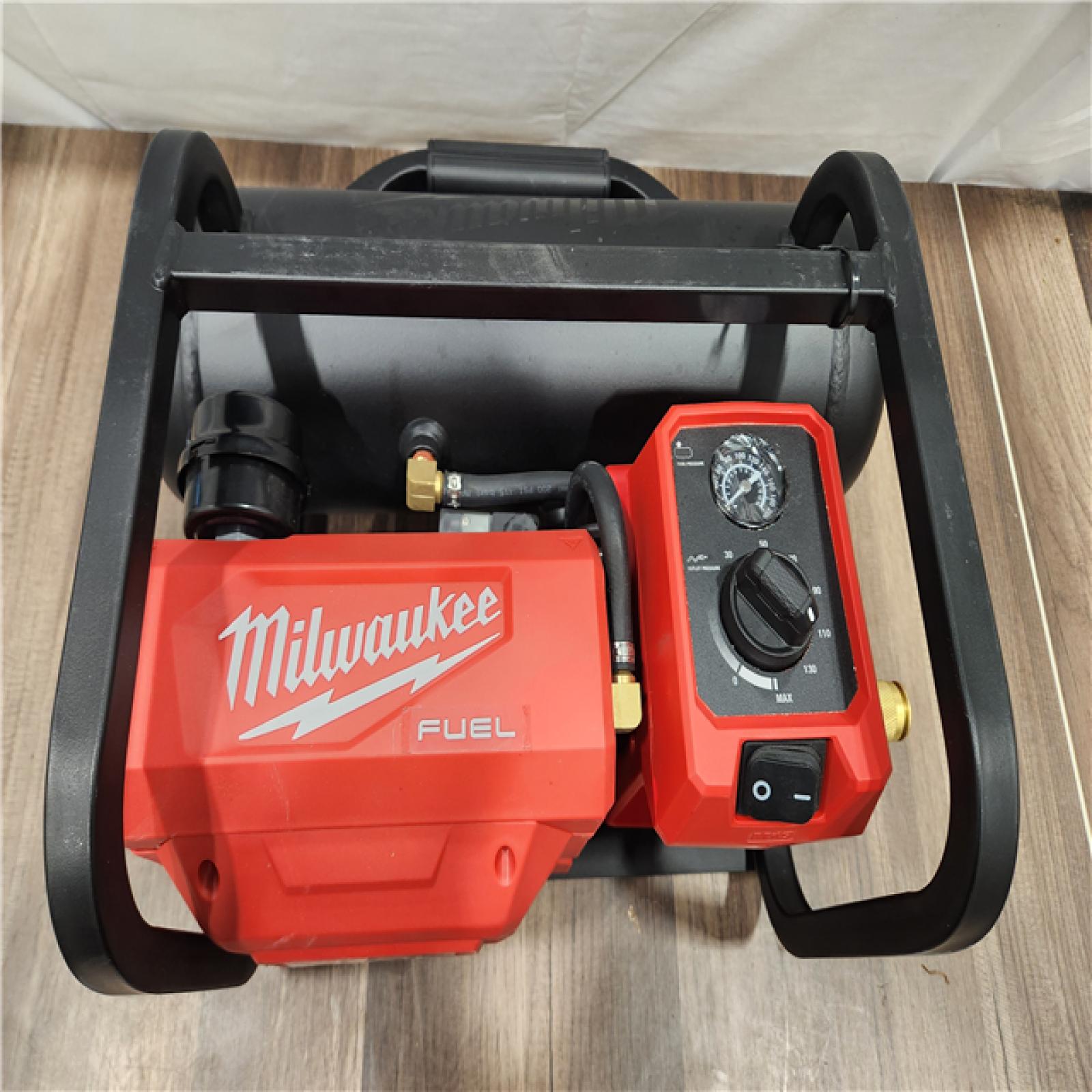 AS-IS- Milwaukee FUEL 18-Volt Lithium-Ion Brushless Cordless 2 Gal. Electric Compact Quiet Compressor (Tool-Only)