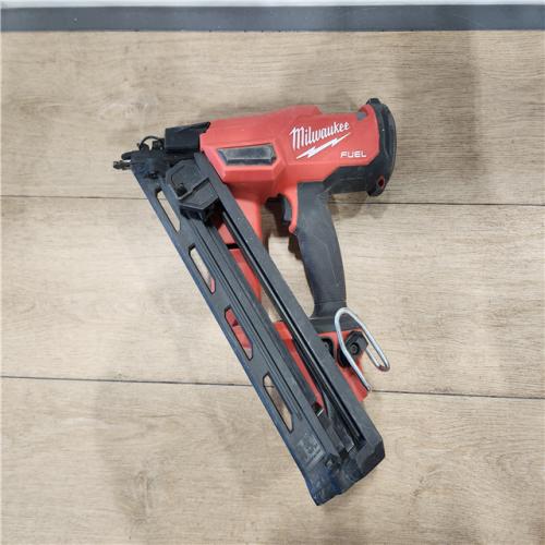 AS-IS- Milwaukee M18 FUEL 15 Ga. 18 Volt Brushless Angled Finish Nailer