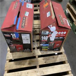 Dallas Location - As-Is Weld-Pak 140 Amp MIG and Flux-Core Wire Feed Welder (Lot Of 2)
