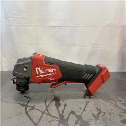 AS-IS- Milwaukee FUEL 18-Volt Lithium-Ion Brushless Cordless 4-1/2 in./5 in. Grinder W/Paddle Switch (Tool-Only)