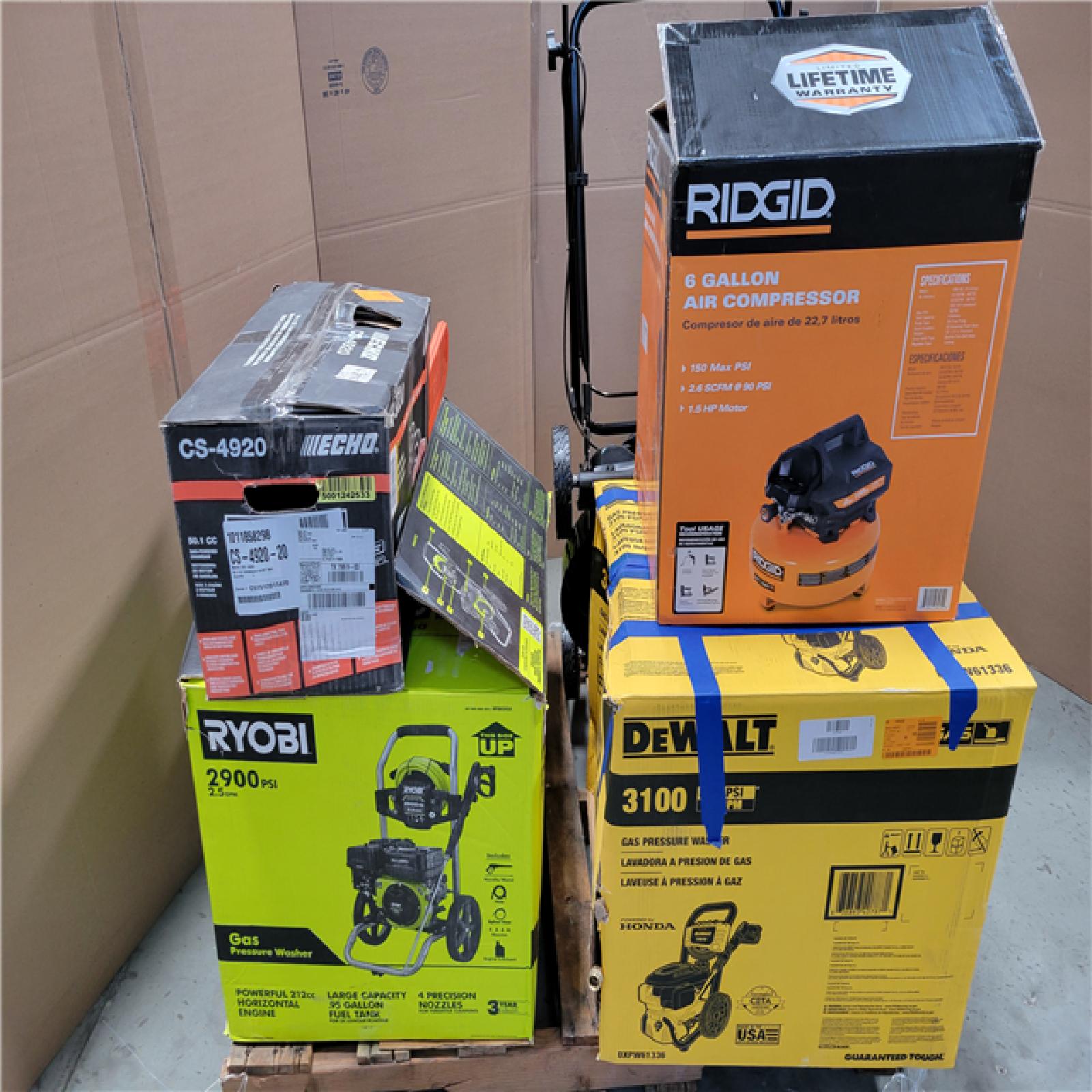 CALIFORNIA AS-IS OUTDOOR POWER EQUIPMENT