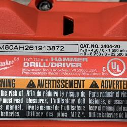 AS-IS Milwaukee FUEL 12-Volt Lithium-Ion Brushless Cordless Hammer Drill and Impact Driver Combo Kit
