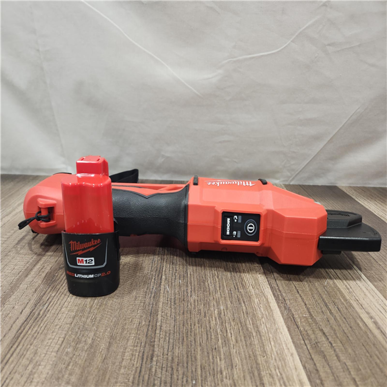 AS-IS- Milwaukee M12 Steel Curved Cordless Pruner