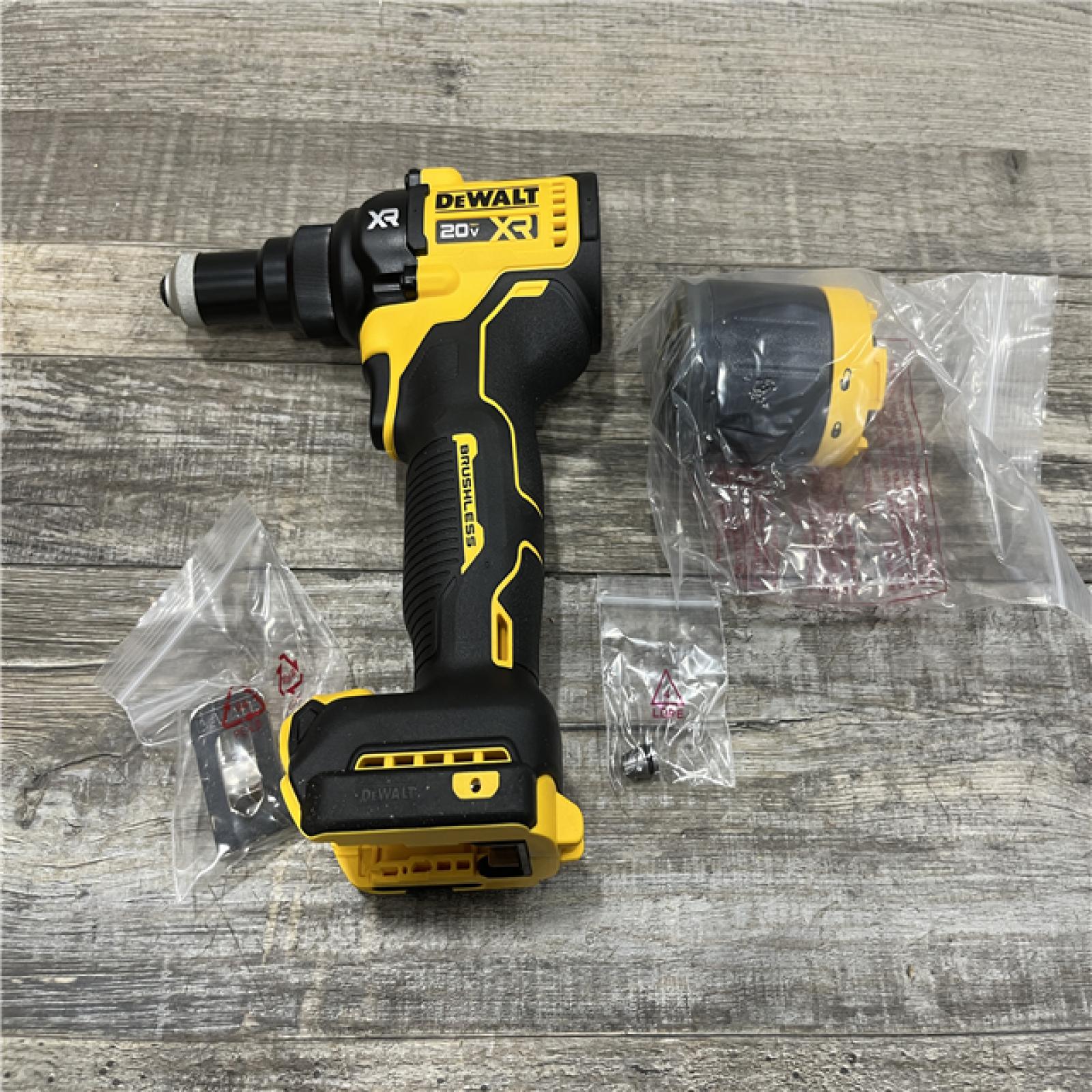 AS-IS DEWALT 20-Volt MAX Cordless 3/16 in. Rivet Tool (Tool-Only)