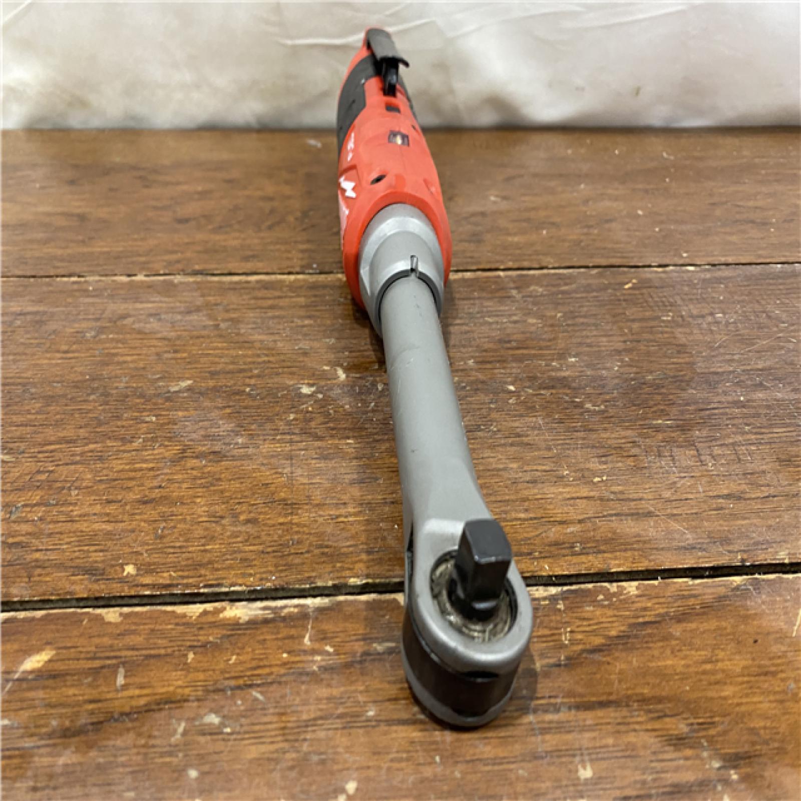 AS-IS Milwaukee 2569-20 12V Cordless 3/8  Extended Reach High Speed Ratchet (Tool Only)