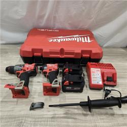 AS-IS MILWAUKEE FUEL 18V Cordless Hammer Drill and Impact Driver Combo Kit