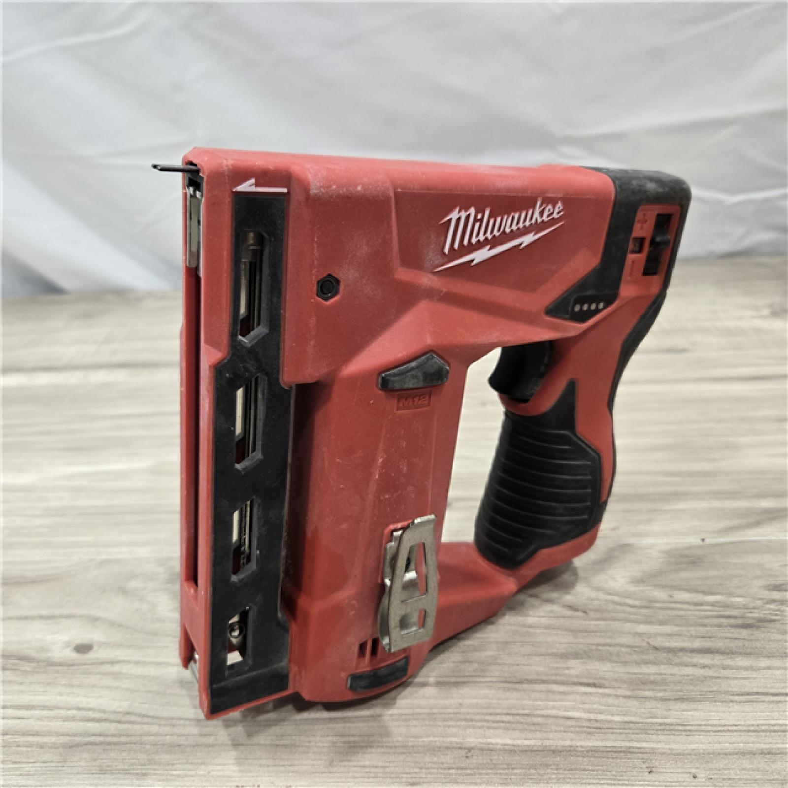 AS-IS Milwaukee M12 3/8  Crown Stapler (Tool Only)