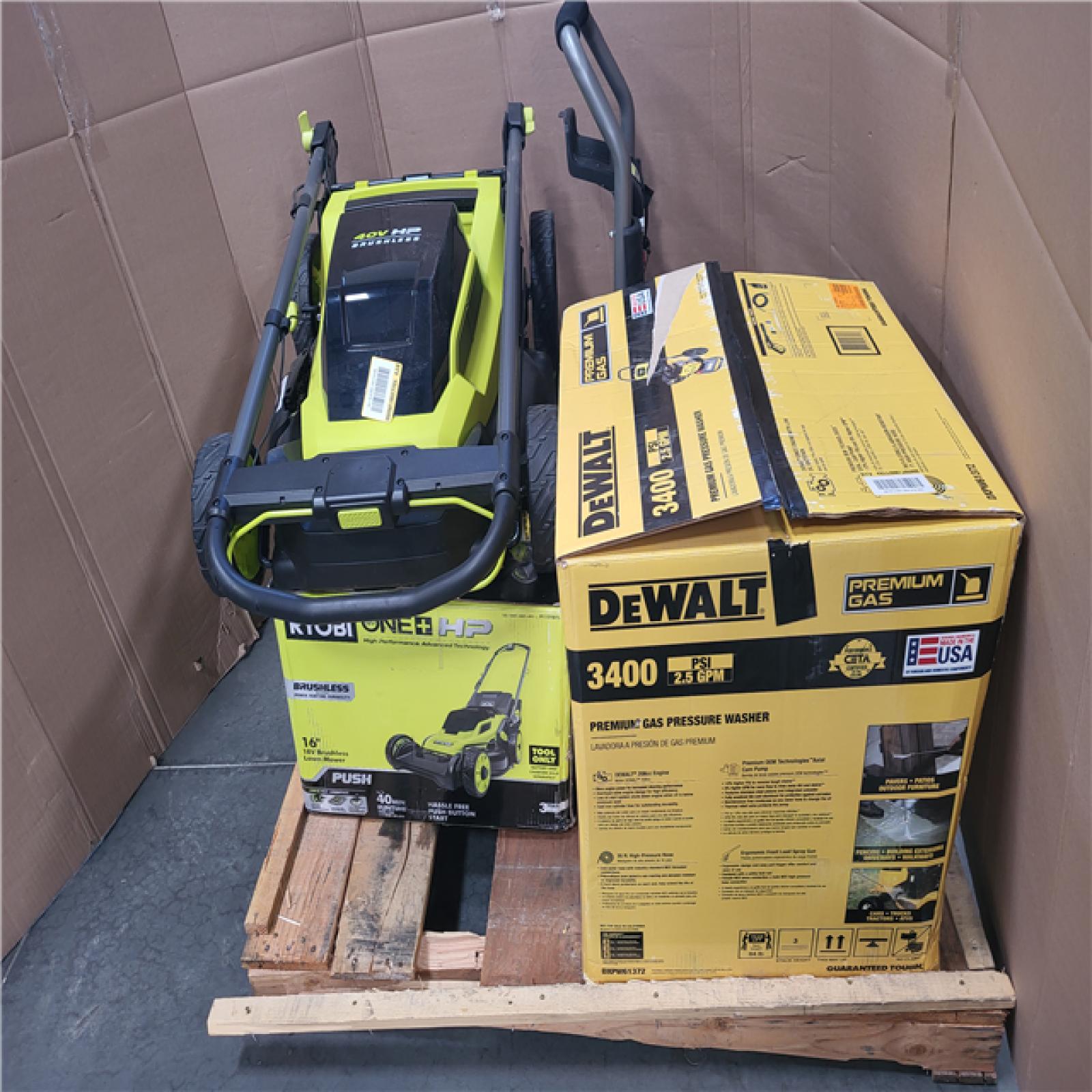CALIFORNIA AS-IS OUTDOOR POWER EQUIPMENT