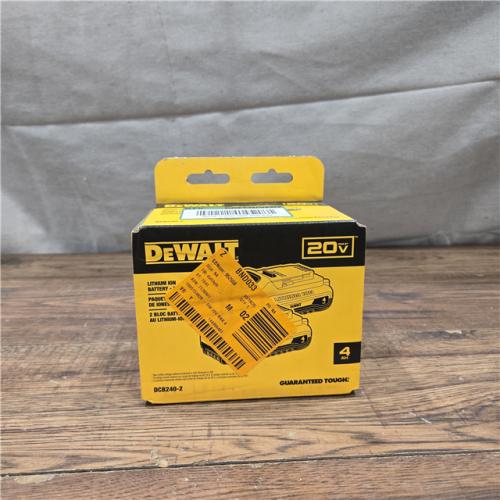 NEW Dewalt 20-Volt MAX Lithium-Ion 4.0 Ah Compact Battery Pack (2-Pack)