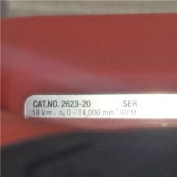 AS-IS Milwaukee M18 18V Cordless 3-1/4 in. Planer (Tool-Only)