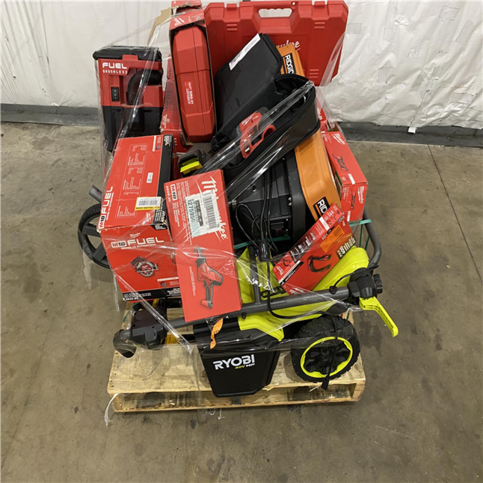 Houston Location AS IS - Tool Pallet
