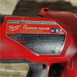 HOUSTON LOCATION - AS-IS M18 FUEL 3-1/2 in. 18-Volt 30-Degree Lithium-Ion Brushless Cordless Framing Nailer (Tool-Only)