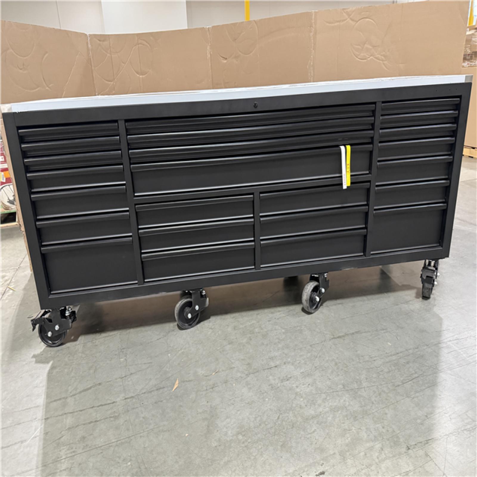 CALIFORNIA NEW HUSKY 96 IN 24-DRAWER MOBILE WORKBENCH