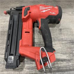 AS-IS Milwaukee FUEL 18-Volt Lithium-Ion Brushless Cordless Gen II 18-Gauge Brad Nailer (Tool-Only)