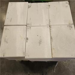 Phoenix AS-IS Oldcastle 15.75 in. x 15.75 in. x 1.75 in. White Concrete Step Stone (90- Piece Pallet)
