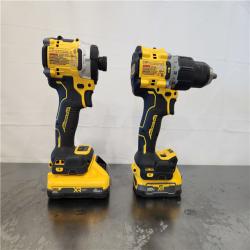 AS-IS- DEWALT 20V XR Lithium-Ion Cordless 2-Tool Combo Kit