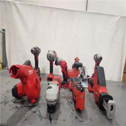AS-IS- Milwaukee 18-Volt Lithium-Ion Cordless (9-Tool) Combo Kit