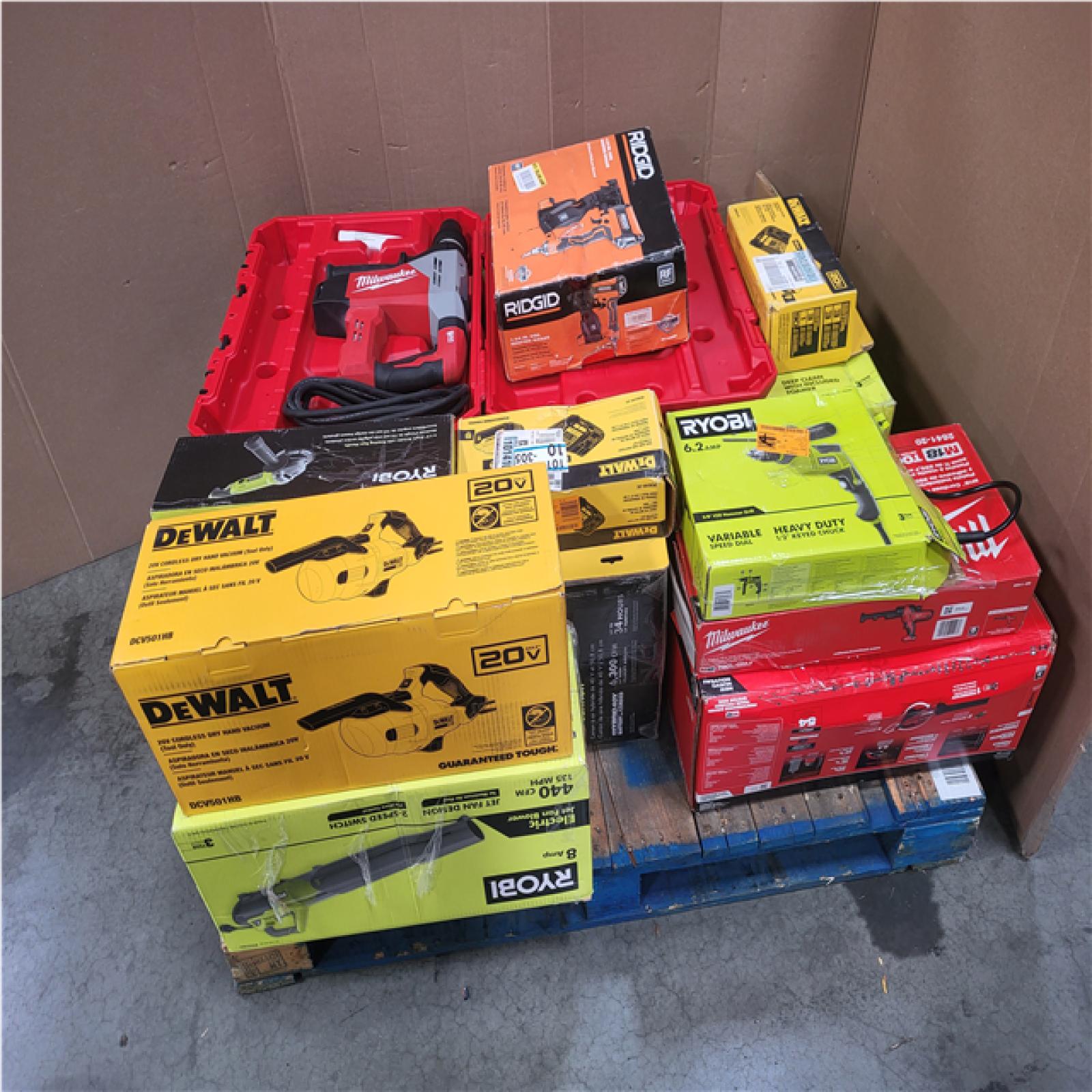 CALIFORNIA AS-IS TOOL PALLET