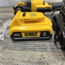 AS-IS DEWALT ATOMIC 20V MAX Cordless Brushless Oscillating Multi Tool Kit