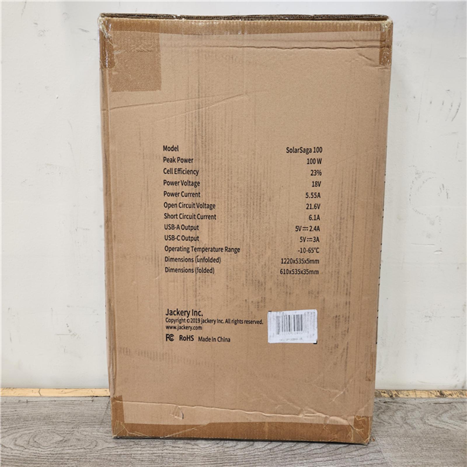 Phoenix Location NEW Jackery Solar Saga 100W Explorer 440/Power Pro (Sealed)