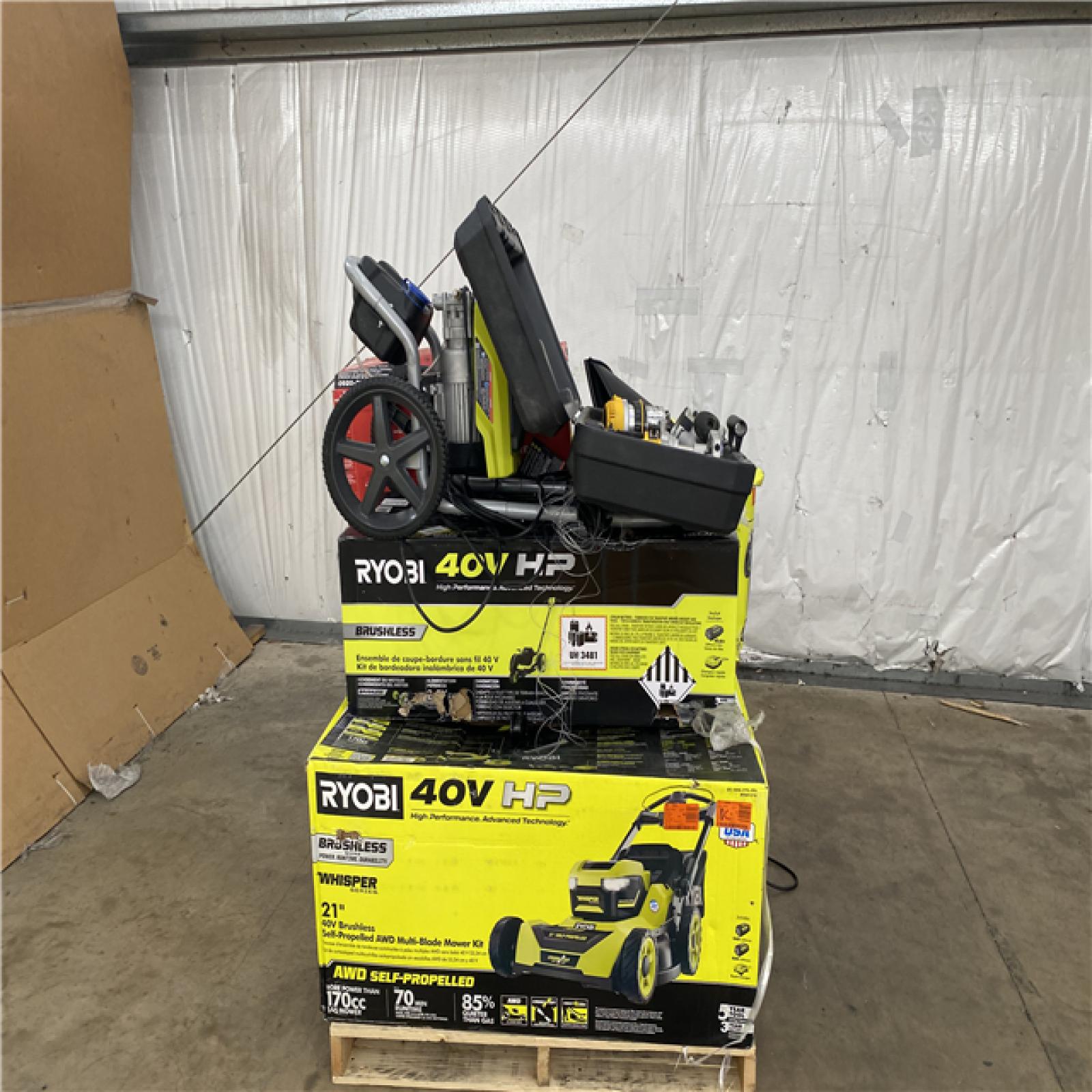 Houston Location AS IS - Tool Pallet