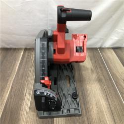 AS-IS Milwaukee FUEL 18V Lithium-Ion Cordless Brushless 6-1/2 in. Plunge Cut Track Saw (Tool-Only)