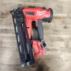HOUSTON LOCATION - AS-IS Milwaukee 2841-20 18V Cordless Gen II 16 Gauge Angled Finish Nailer (Tool Only)