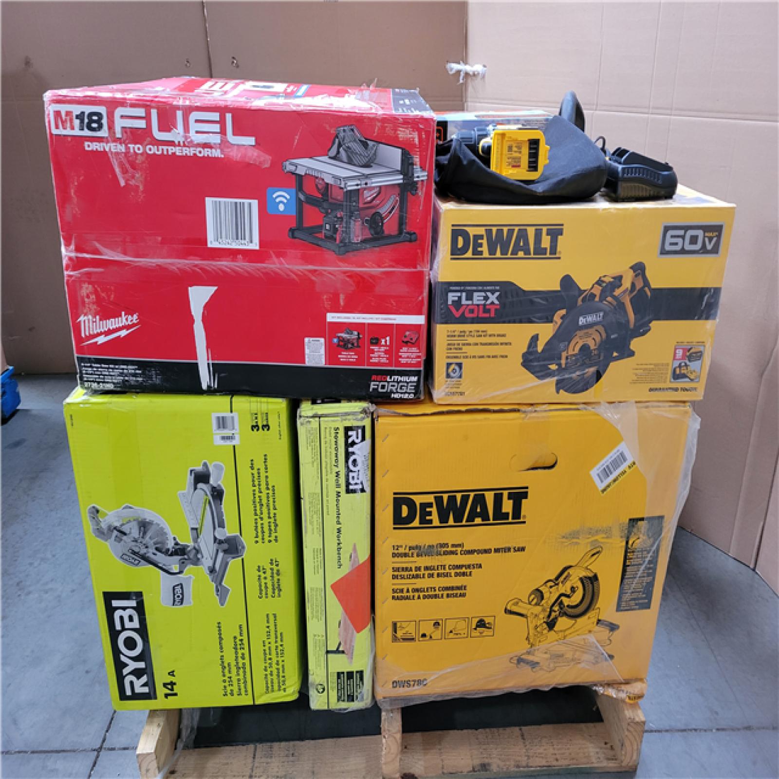 CALIFORNIA AS-IS TOOL PALLET