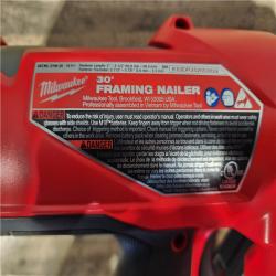 HOUSTON LOCATION - AS-IS (APPEARS LIKE NEW) Milwaukee FUEL 3-1/2 in. 18-Volt 30-Degree Lithium-Ion Brushless Cordless Framing Nailer (Tool-Only)