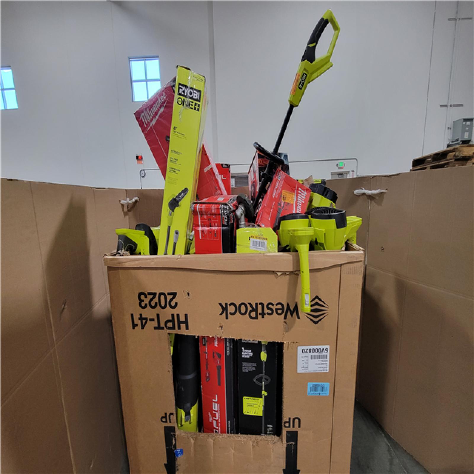 CALIFORNIA AS-IS TOOL PALLET