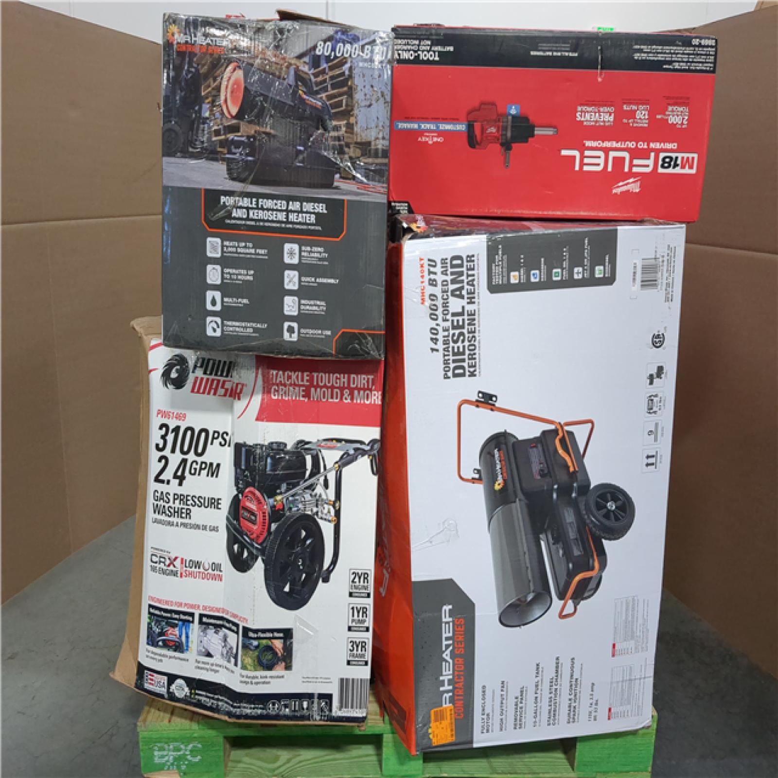 CALIFORNIA AS-IS OUTDOOR POWER EQUIPMENT