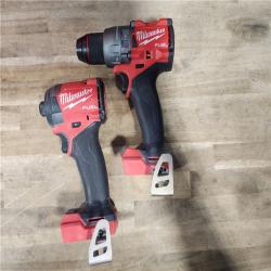 HOUSTON LOCATION - AS-IS M18 FUEL 18V Lithium-Ion Brushless Cordless Hammer Drill and Impact Driver Combo Kit (2-Tool) with 2 Batteries