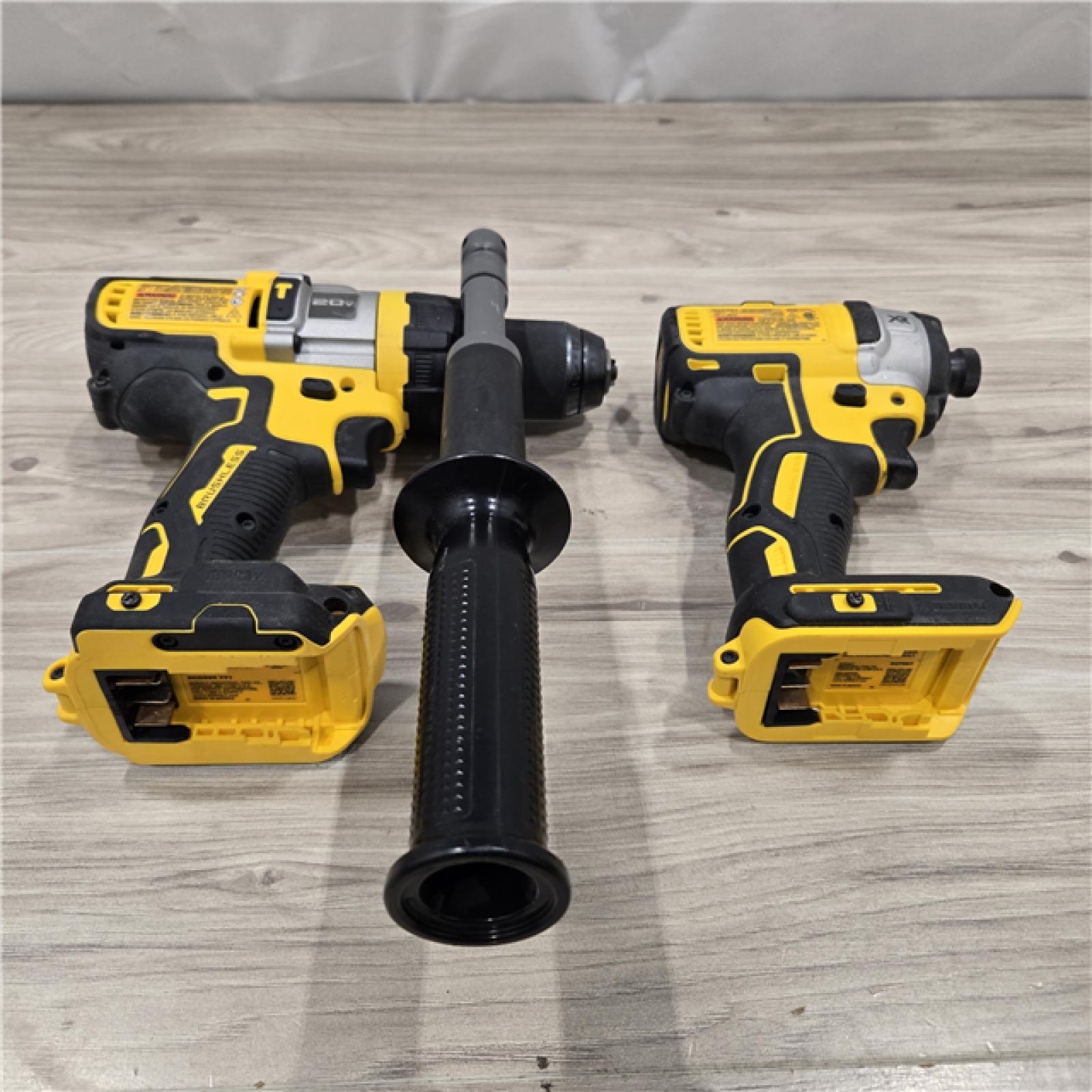 DEWALT 20V MAX Cordless Brushless Hammer Drill/Driver 2 Tool Combo Kit with FLEXVOLT ADVANTAGE