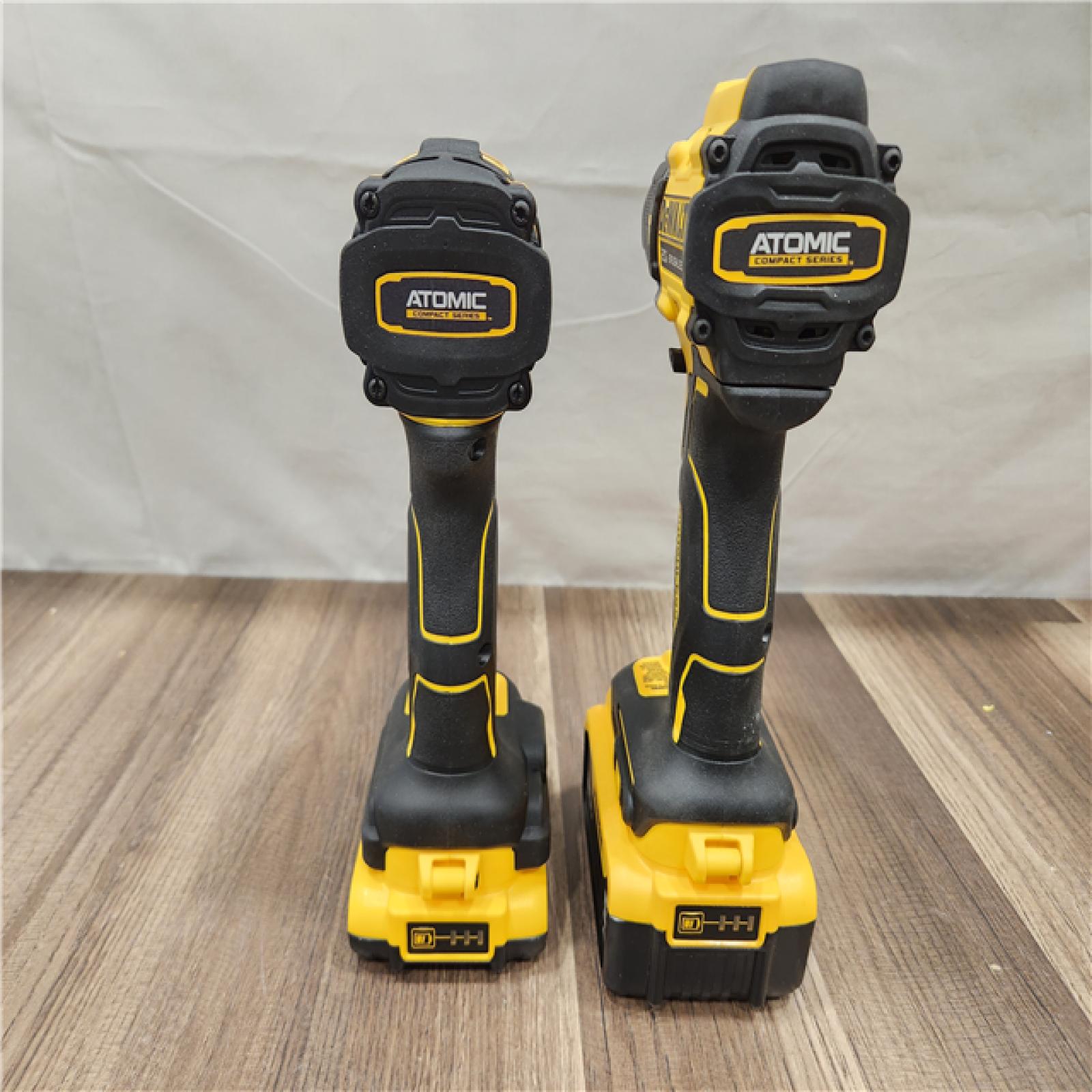 AS-IS- DeWalt 2-Tool Combo Kit W/ (2) BATTERY & CHARGER