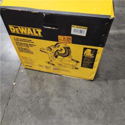As-Is-  DeWALT  12in Double Bevel Sliding Compound Miter Saw