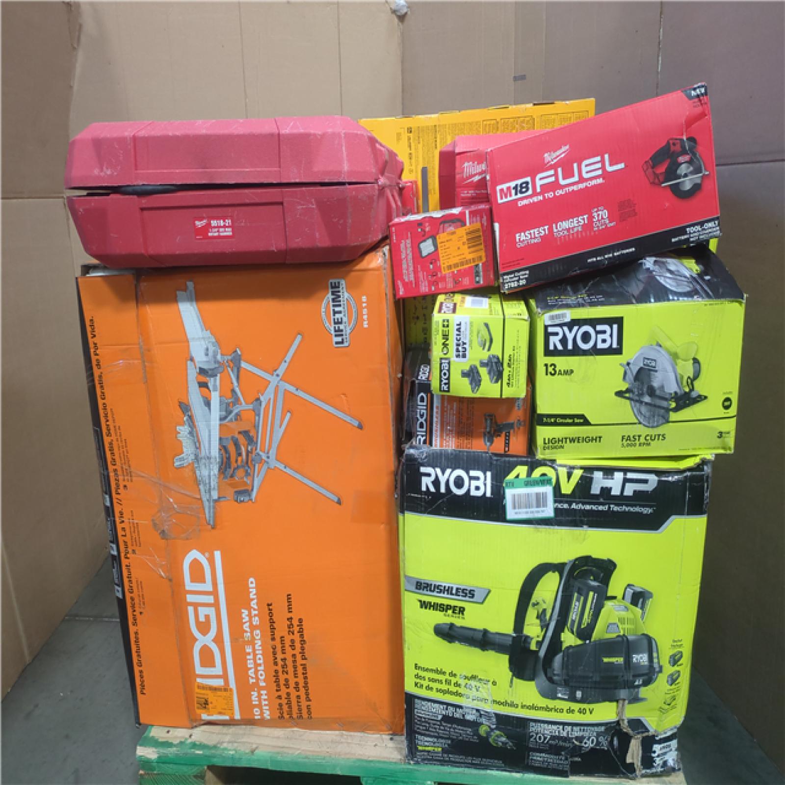 CALIFORNIA AS-IS TOOL PALLET