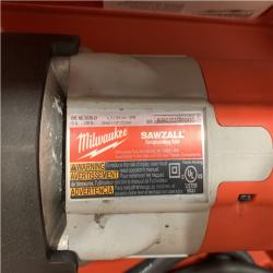 AS-IS Milwaukee 6538-21 15.0 Amp Super Sawzall Reciprocating Saw with Carrying Case