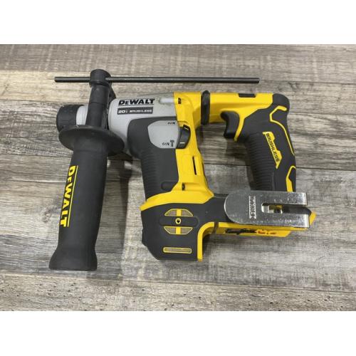 AS-IS DEWALT ATOMIC 20V MAX Cordless Brushless Ultra-Compact 5/8 in. SDS Plus Hammer Drill (Tool Only)