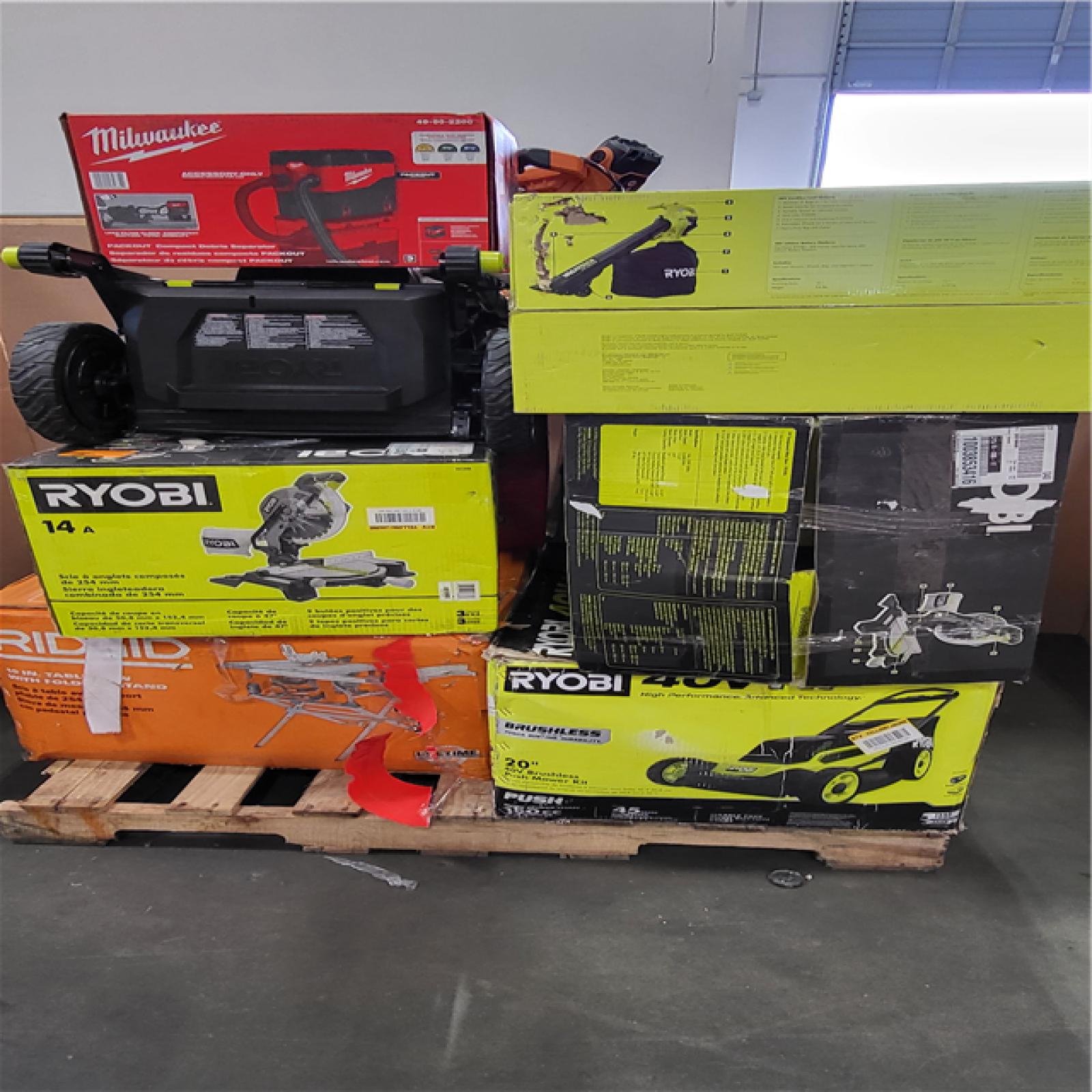 California AS-IS TOOL pallet