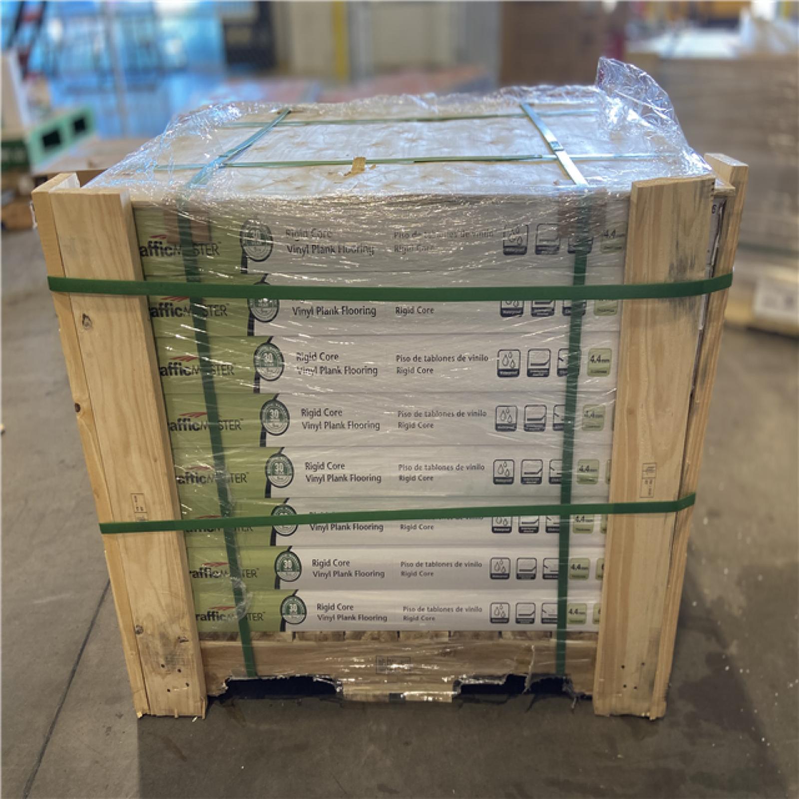 DALLAS LOCATION - TrafficMaster Moonstone 6 MIL x 6 in. W x 36 in. L Click Lock Waterproof Luxury Vinyl Plank Flooring (23.95 sqft/case) - 32 CASES