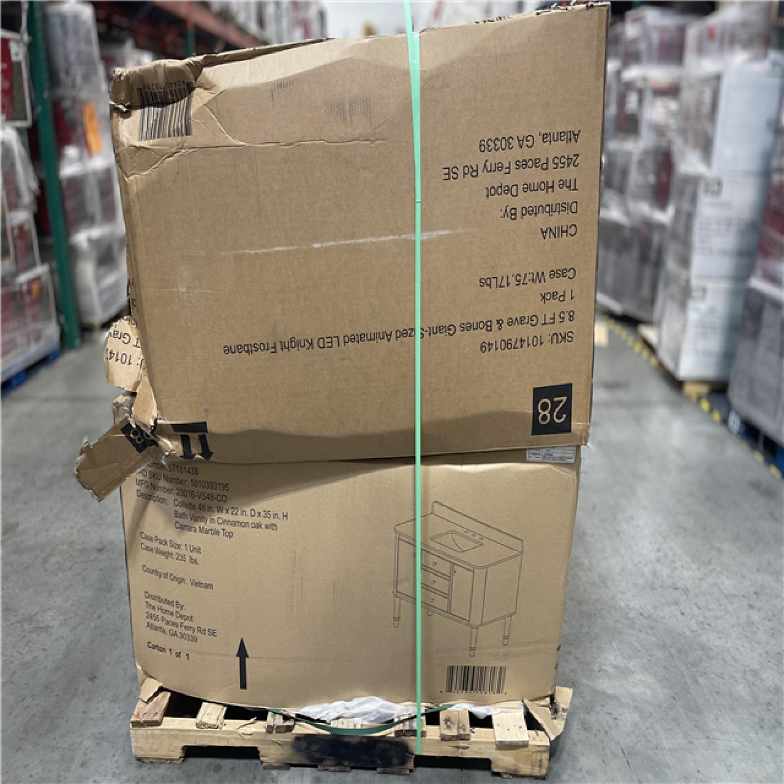 DALLAS LOCATION- AS-IS HOME IMPROVEMENT PALLET