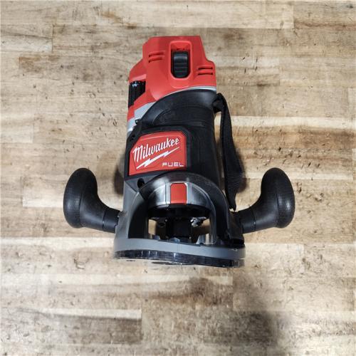 HOUSTON LOCATION - AS - IS Milwaukee FUEL 18V Lithium-Ion Cordless Brushless 1/2 in. Router (Tool-Only)