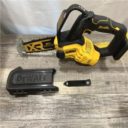 AS-IS DEWALT 20V MAX 8 in. Brushless Cordless Battery Powered Pruning Chainsaw (Tool Only)