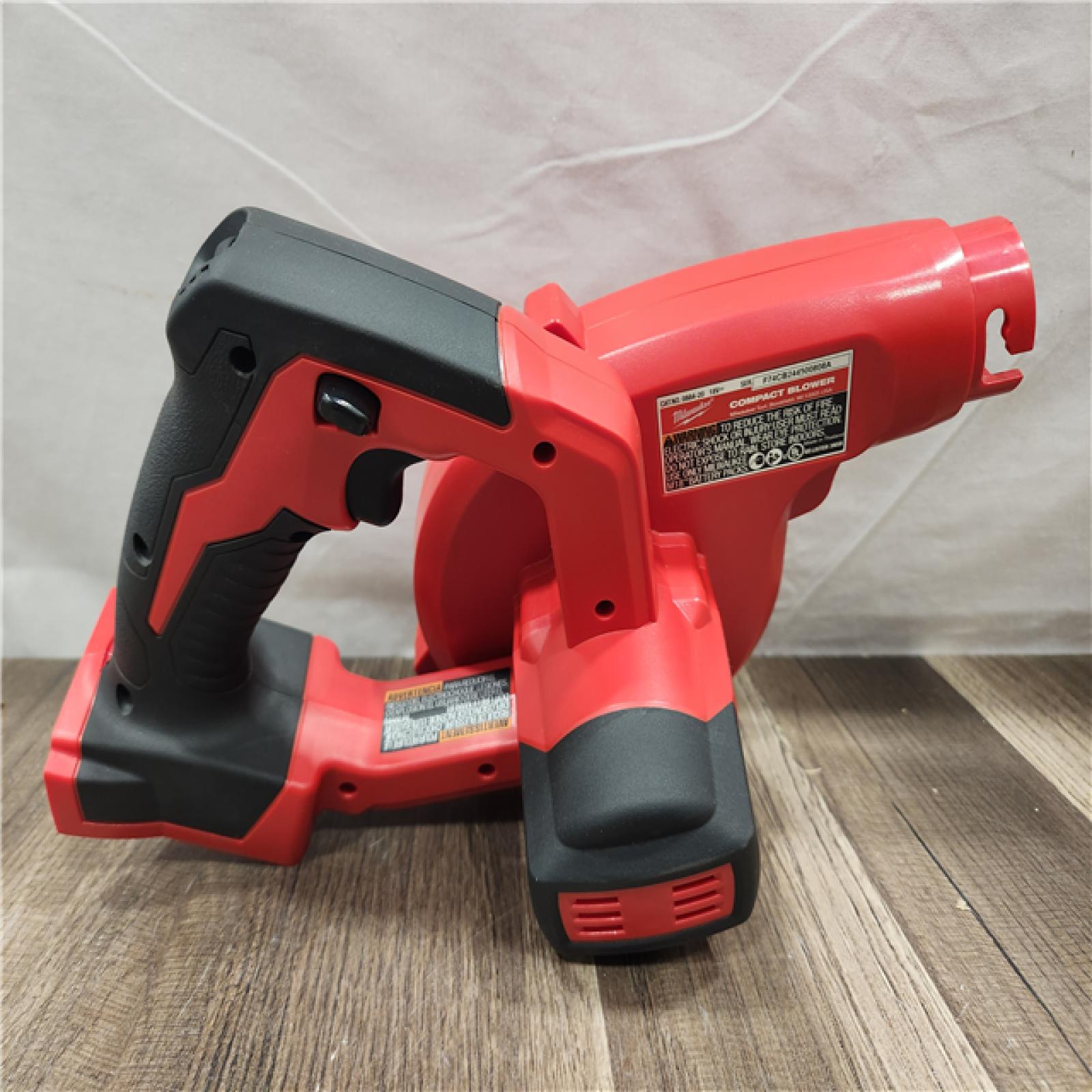 AS-IS- Milwaukee Electric Tools Milwaukee M18 Compact Blower [TOOL ONLY]