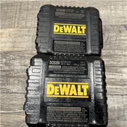 AS-IS DEWALT 20V MAX Lithium-Ion 6.0Ah and 4.0Ah Battery and Charger Starter Kit
