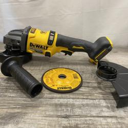 AS-IS DEWALT FLEXVOLT 60V MAX Cordless Brushless 4.5 in. to 6 in. Small Angle Grinder with Kickback Brake (Tool Only)