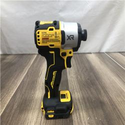 AS-IS DEWALT 20-Volt Maximum XR Cordless Brushless 1/4 in. 3-Speed Impact Driver (Tool-Only)