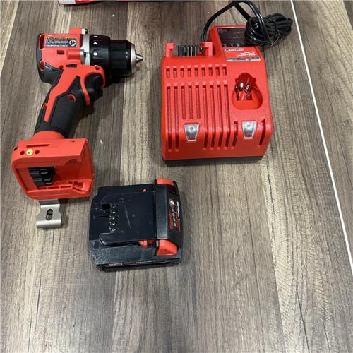 GOOD Milwaukee M18 Compact Next Gen 1/2 in. Brushless Cordless Drill/Driver Kit (Battery & Charger)