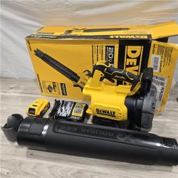 GOOD- DEWALT 20V MAX Brushless Cordless Handheld Axial Leaf Blower Kit